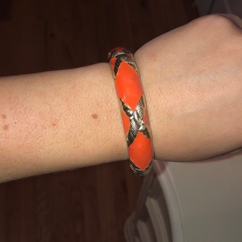 Orange bangle